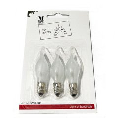 Blister x3 zapasowe żarówki matowe 55V E10 TOPPLAMPA 8268,000 Markslojd