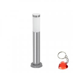 Lampa zewnętrzna słupek ogrodowy INOX TORCH 8263 Rabalux