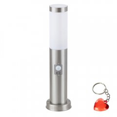 Lampa zewnętrzna słupek ogrodowy INOX TORCH 8267 Rabalux