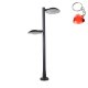 Lampa zewnętrzna stojąca Piombino 669150/BK-9 Italux