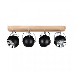 Lampa reflektor spot BALL WOOD 5133474L Spot-Light