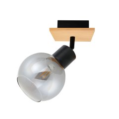 Lampa reflektor spot BAREL SPL-67535-1-BK-WO Italux