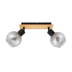 Lampa reflektor spot BAREL SPL-67535-2-BK-WO Italux