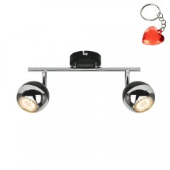 Lampa reflektor spot GASTER GU16016-2TU-BK Zuma Line