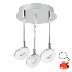 Lampa reflektor spot łazienkowy LED 3x5W BEATA 5893 Rabalux