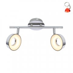 Lampa reflektor spot LED 2x4W ISLA 92-61713 Candellux