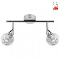 Lampa reflektor spot LED 2x6W BOLO 92-67586 Candellux