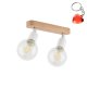 Lampa reflektor spot SIMPLY WOOD WHITE 4747 TK Lighting