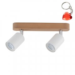 Lampa reflektor spot TOP WOOD BIAŁA / SOSNA 3295 TK Lighting