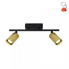 Lampa reflektor spot TRIS SPL-46829-2-BK-GD Italux