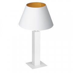 Biała lampa stołowa nocna TABLE LAMPS 3610 Luminex