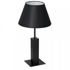 Czarna lampa stołowa nocna TABLE LAMPS 3642 Luminex