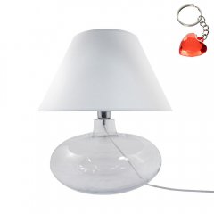 Lampa stołowa ADANA TRANSPARENT 5518WH Zuma Line