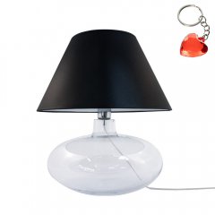 Lampa stołowa ADANA TRANSPARENT 5519BK Zuma Line