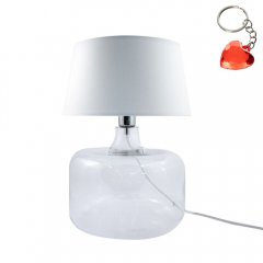 Lampa stołowa BATUMI TRANSPARENT 5527WH Zuma Line