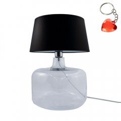 Lampa stołowa BATUMI TRANSPARENT 5528BK Zuma Line