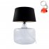 Lampa stołowa BATUMI TRANSPARENT 5529BKGO Zuma Line