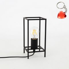 Lampa stołowa MELANDO TB-3343-1S-BK Italux