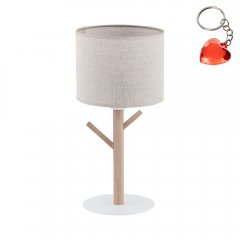 Lampa stołowa nocna ALBERO LINEN 5573 TK Lighting