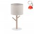 Lampa stołowa nocna ALBERO LINEN 5573 TK Lighting