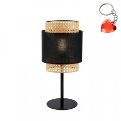 Lampa stołowa nocna BOHO BLACK 3057 TK Lighting