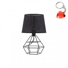 Lampa stołowa nocna DIAMOND BLACK 843 TK Lighting