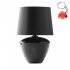 Lampa stołowa nocna FIORD BLACK 5463 TK Lighting