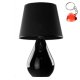 Lampa stołowa nocna LACRIMA BLACK 5444 TK Lighting