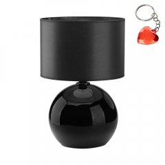 Lampa stołowa nocna PALLA BLACK 5080 TK Lighting