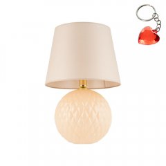 Lampa stołowa nocna SANTANA ECRU 5591 TK Lighting