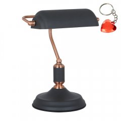 Lampa biurkowa bankierska Pablo MT-HN2088 BL + RC Italux