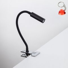 Lampa klips biurkowa LAGOS BLACK 16025 TK Lighting