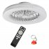 Lampa sufitowa z wentylatorem - Lampowentylator LED 48W RGB z pilotem DALFON2 71333 Rabalux