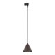 Lampa wisząca szynowa 1-fazowa TRACER CONO BROWN 10651 TK Lighting