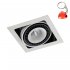 Lampa oprawa wpuszczana Alesso GL7116-1/18W WH+BL Italux