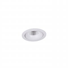 Lampa wpuszczana oczko LED Biała ARYA TILTED H0098 MaxLight