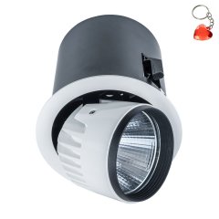 Oprawa wpuszczana oczko LED 34W Tanto WH 3100LM RA90 RA-721R / WU-WW / 12 Italux