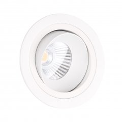 Oprawa wpuszczana oczko LED Biała IP32 HIDEN H0109 MaxLight