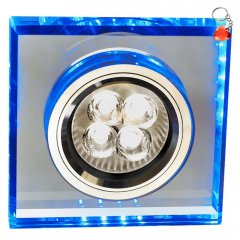 Oprawa wpuszczana oczko z paskiem LED 1W SS-22 CH / TR + BL 2226934 Candellux