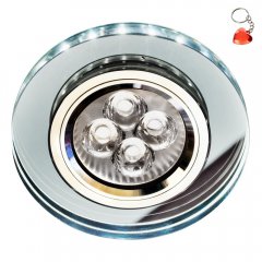 Oprawa wpuszczana oczko z paskiem LED 1W SS-23 CH / TR + WH 2226941 Candellux