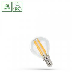 Żarówka LED COG Kulka 5,5W E14 NW WOJ + 14390_5.5W Spectrum