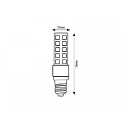 Żarówka LED E14 T20 5W WW SMD-LED 79010 Rabalux