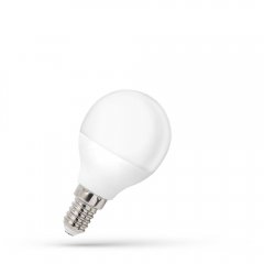 Żarówka LED Kulka 1W E14 CW WOJ + 14445 Spectrum