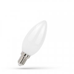 Żarówka LED Świecowa 6W E14 COG WW WOJ + 14392 Spectrum