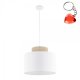 Lampa wisząca DUO WHITE JUTA 1856 TK Lighting