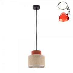 Lampa wisząca DUO JUTA BROWN 3139 TK Lighting