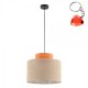 Lampa wisząca DUO JUTA ORANGE 3227 TK Lighting