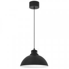 Czarna lampa wisząca SVEN 9041 Luminex