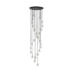 Duża lampa wisząca AURORA TRANSPARENT 10258 TK Lighting