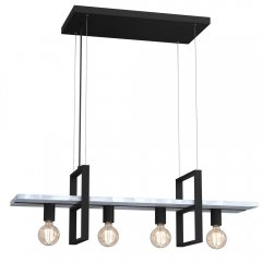 Lampa wisząca 4-punktowa z półką nad stół SHELF 425 Luminex